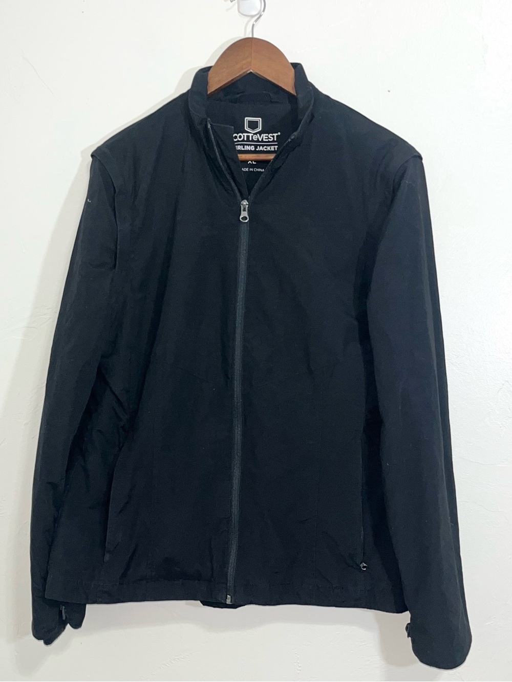 SCOTTeVEST Women’s Sterling Travel Jacket Black Convertible Vest XL - Picture 5 of 9